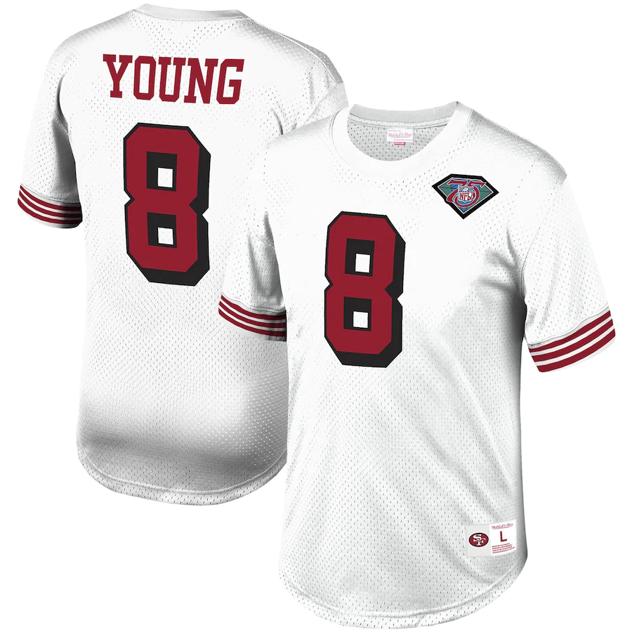 Men's San Francisco 49ers Customized White Limited NFL Stitched Jersey
